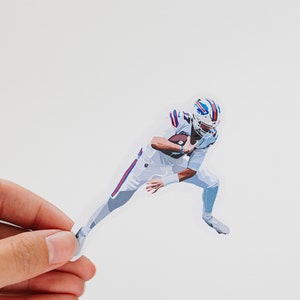 Allen Sticker, buffalo, buffalo sticker, bills, bills sticker, football, football sticker, waterproof sticker, laptop sticker, New York