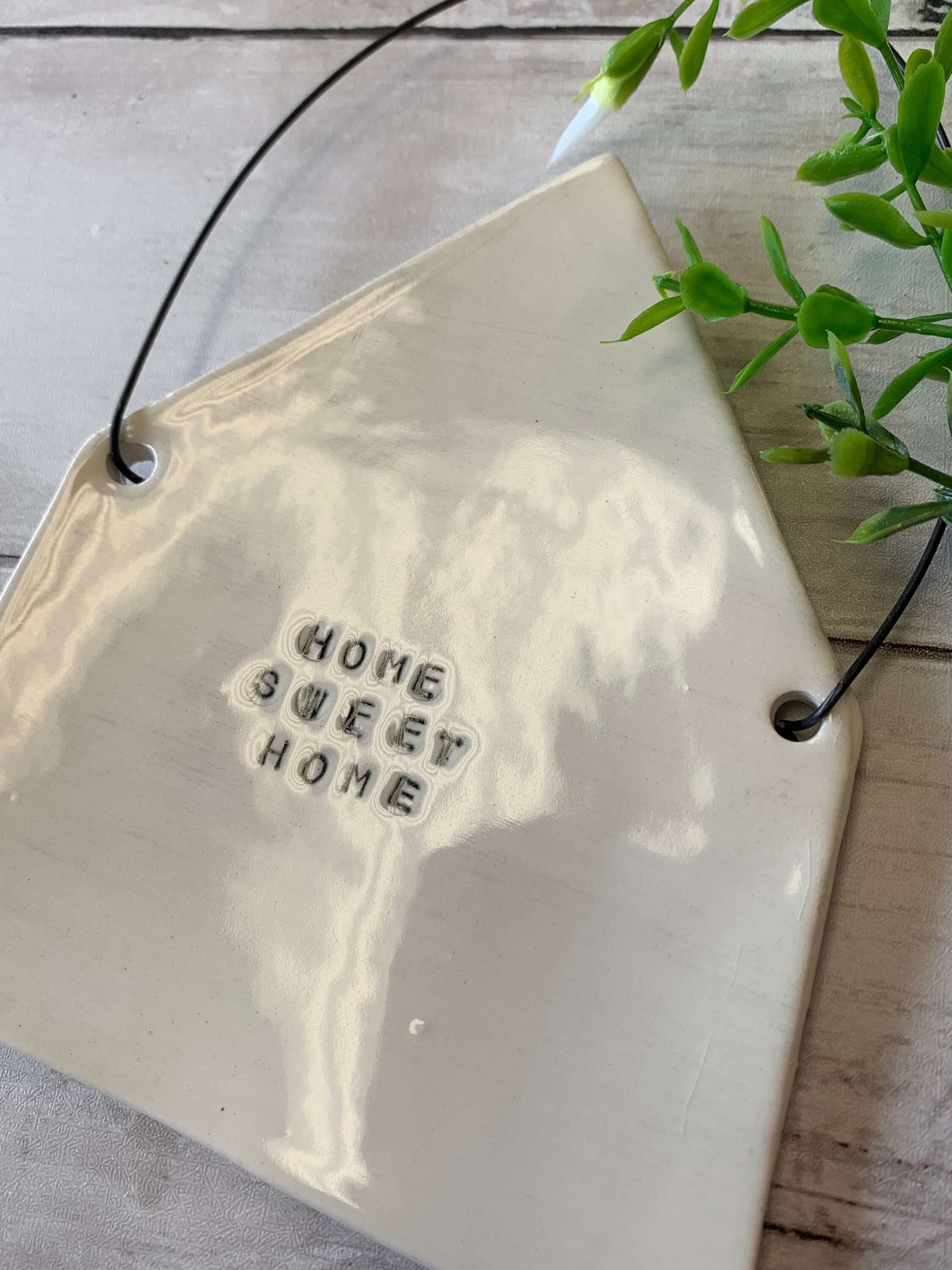 FREE SHIPPING Beautiful Home Sweet Home wall tag Home Etsy