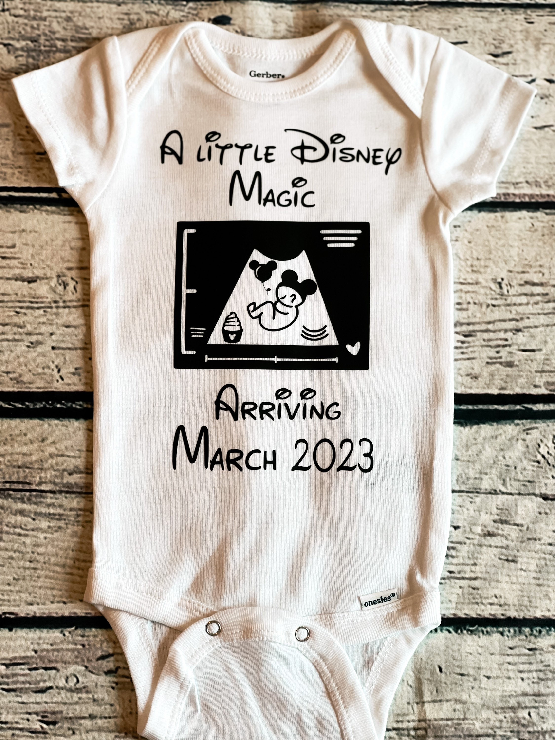 Disney Pregnancy Announcement/ Baby Coming Soon/ Gender Reveal