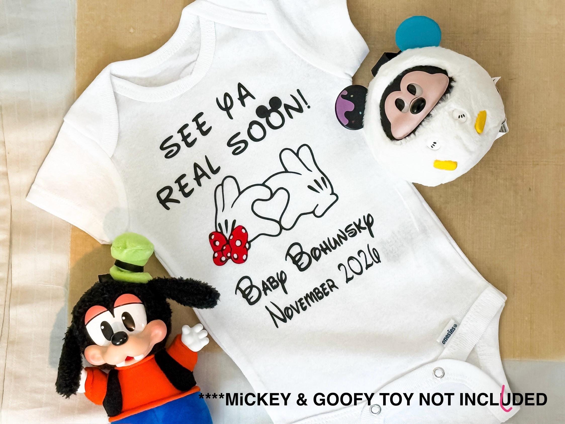 DisneyBaby様　オーダー♡ See Ya Real Soon / Disney Pregnancy Announcement / Mickey and