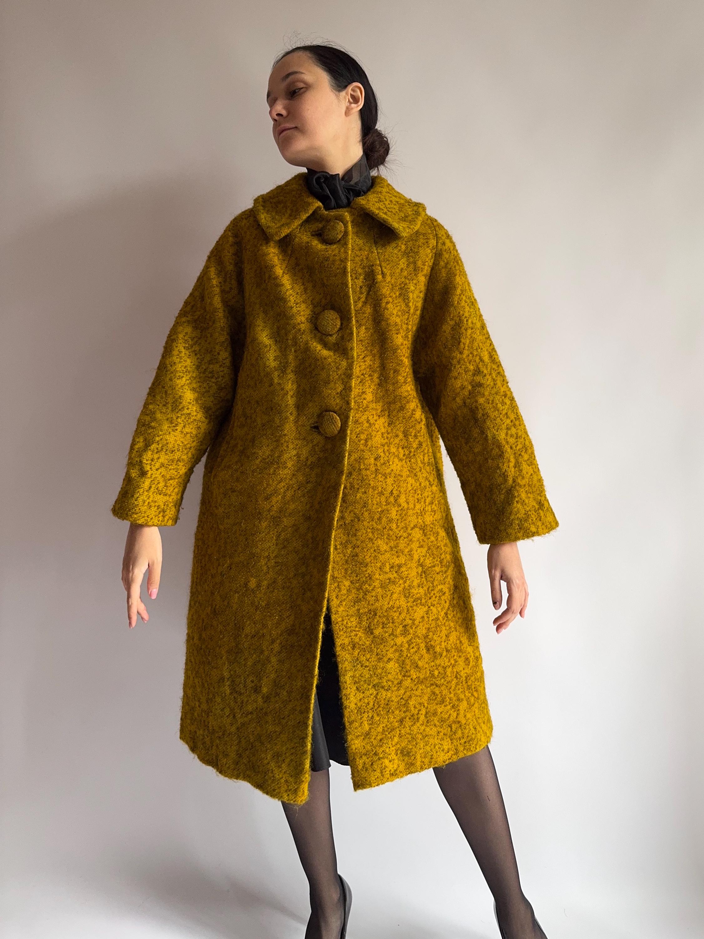 Mustard Coat Men Israel