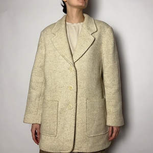 Vintage wool blazer Pacific line/ 1990s/ medium size/ USA 8