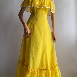 Vintage dress Le Style Swiss made/ 1970s/ eur 34, XS extra small