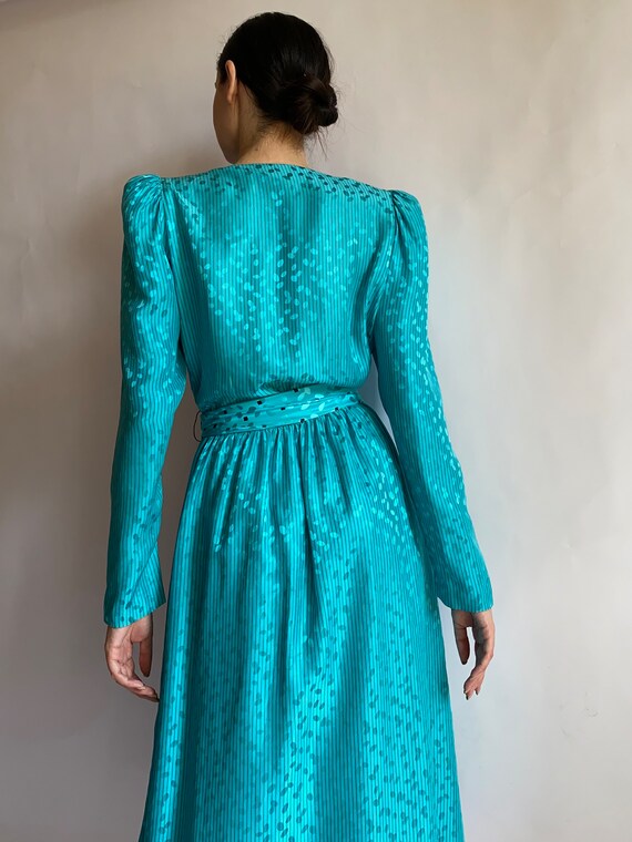 Louis Feraud Blazer Silk Chain Print 80s