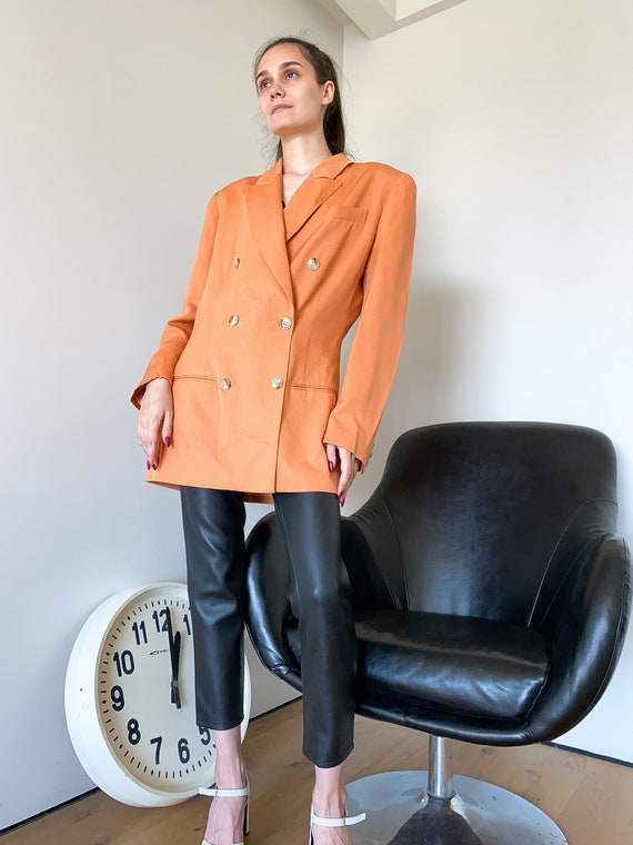 Silk blazer