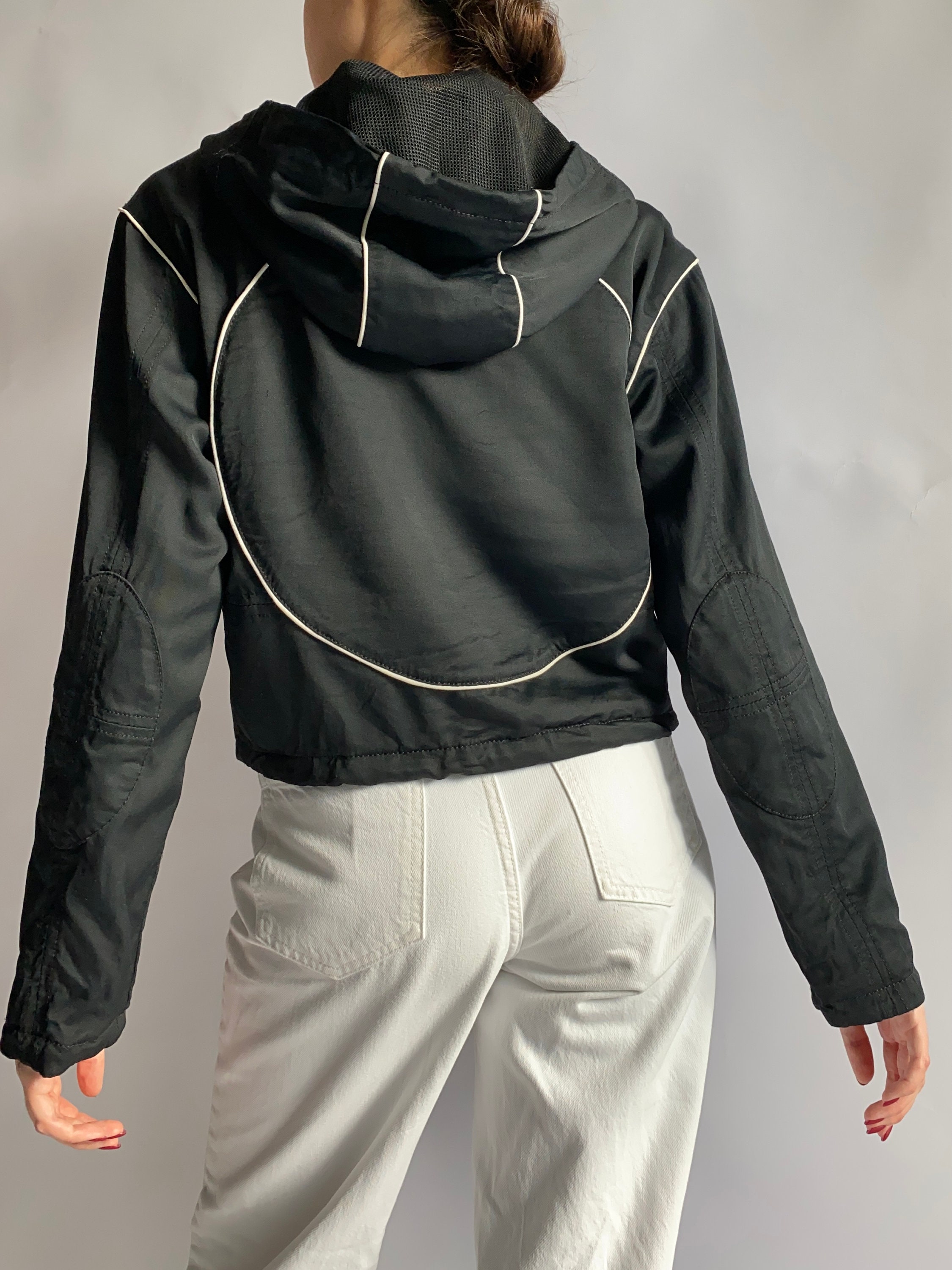 ジャケット・アウター 00s GIORGIO ARMANI wzip polyester jacket 00s GIORGIO ARMANI wzip polyester jacket