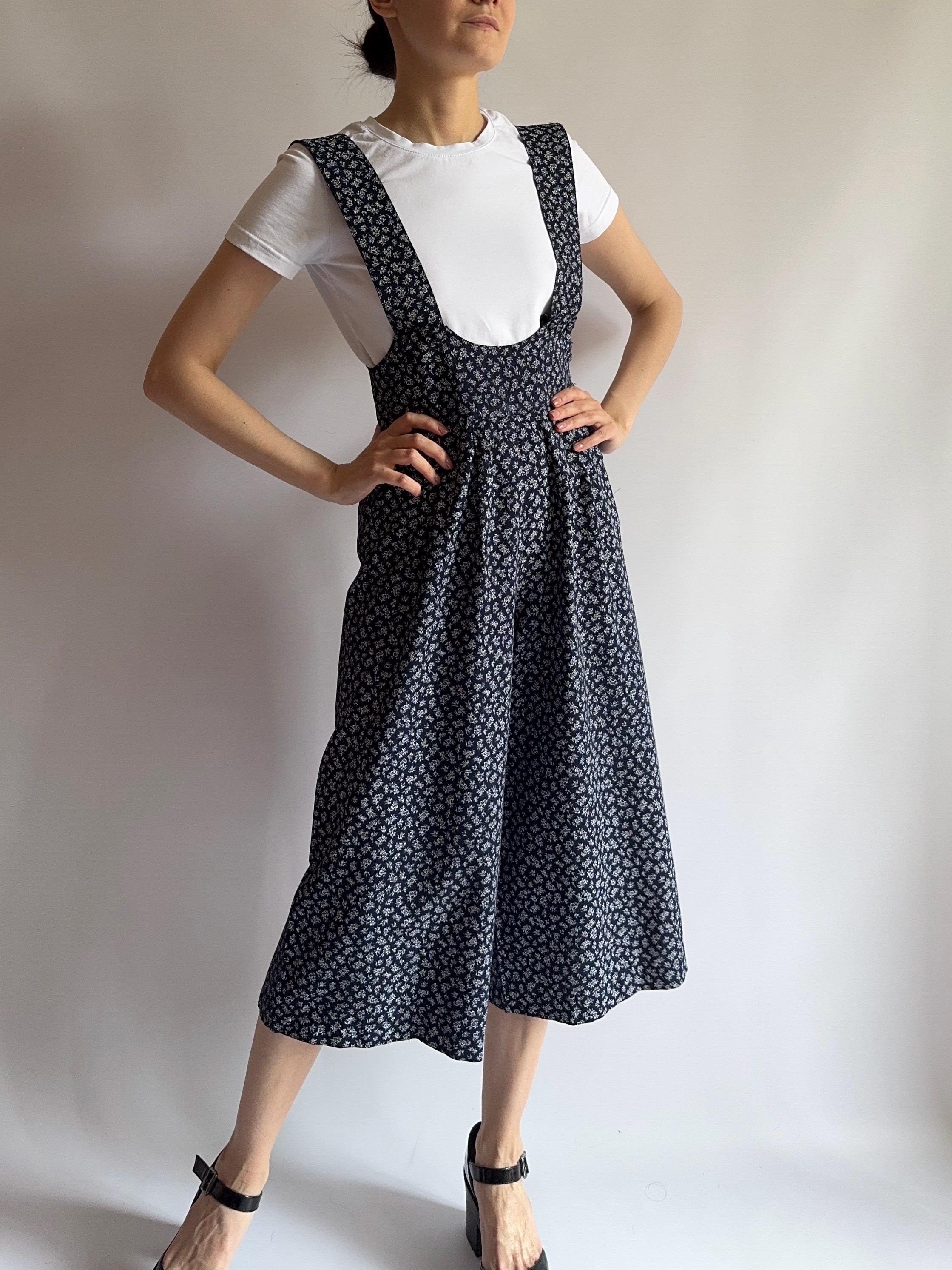 90s Suspender Dress - Etsy 90s Suspender Dress - Etsy