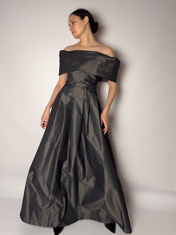 white christmas dresses Seroya Henne Metallic Dress in Metallic Gold