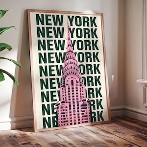 Esplora NYC: Poster incorniciato di New York - Opere d'arte di lusso per la tua casa
