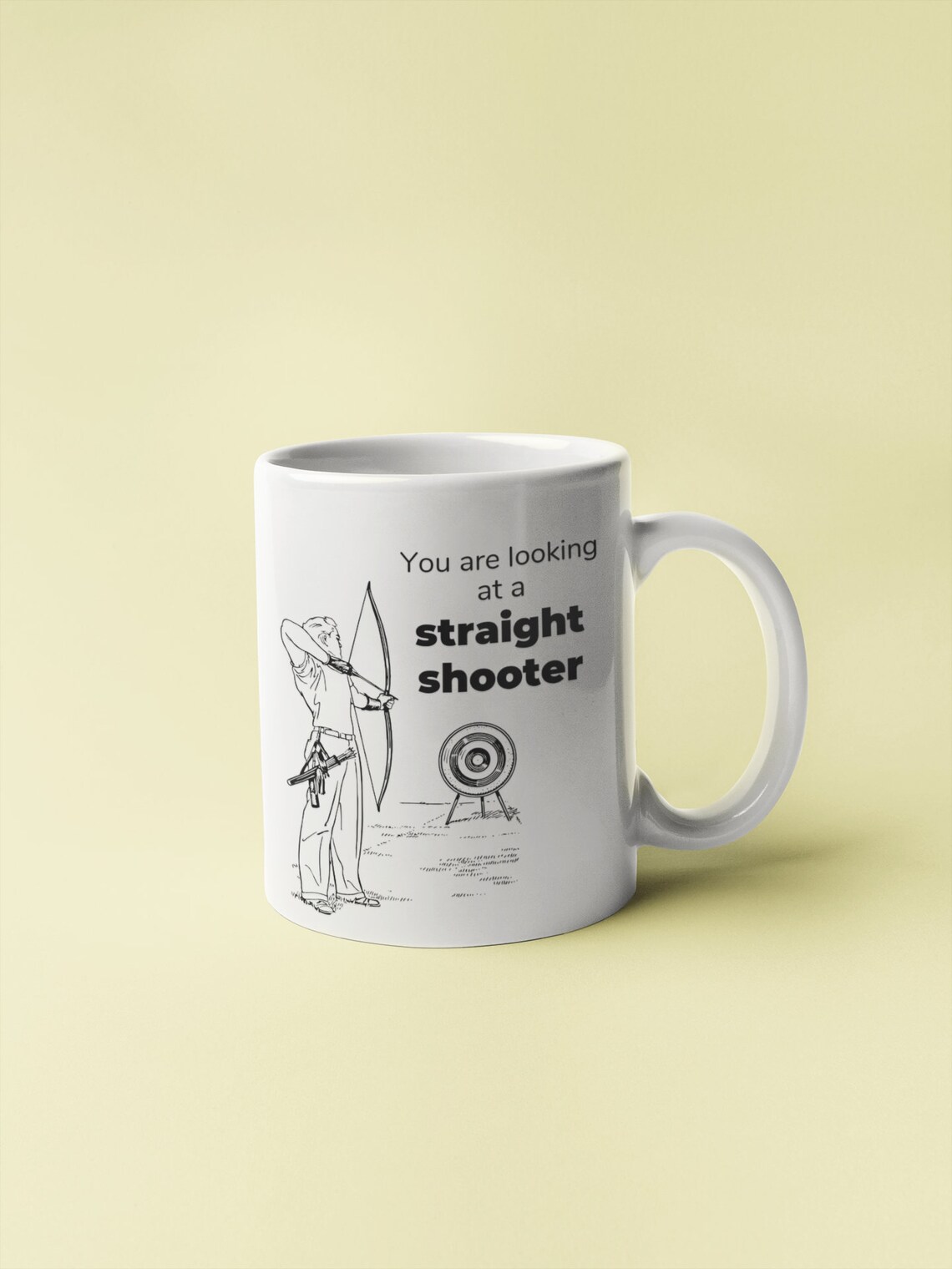 Archery Mug. Archery Gift. Archer Coffee Mug. Funny Mug for Etsy
