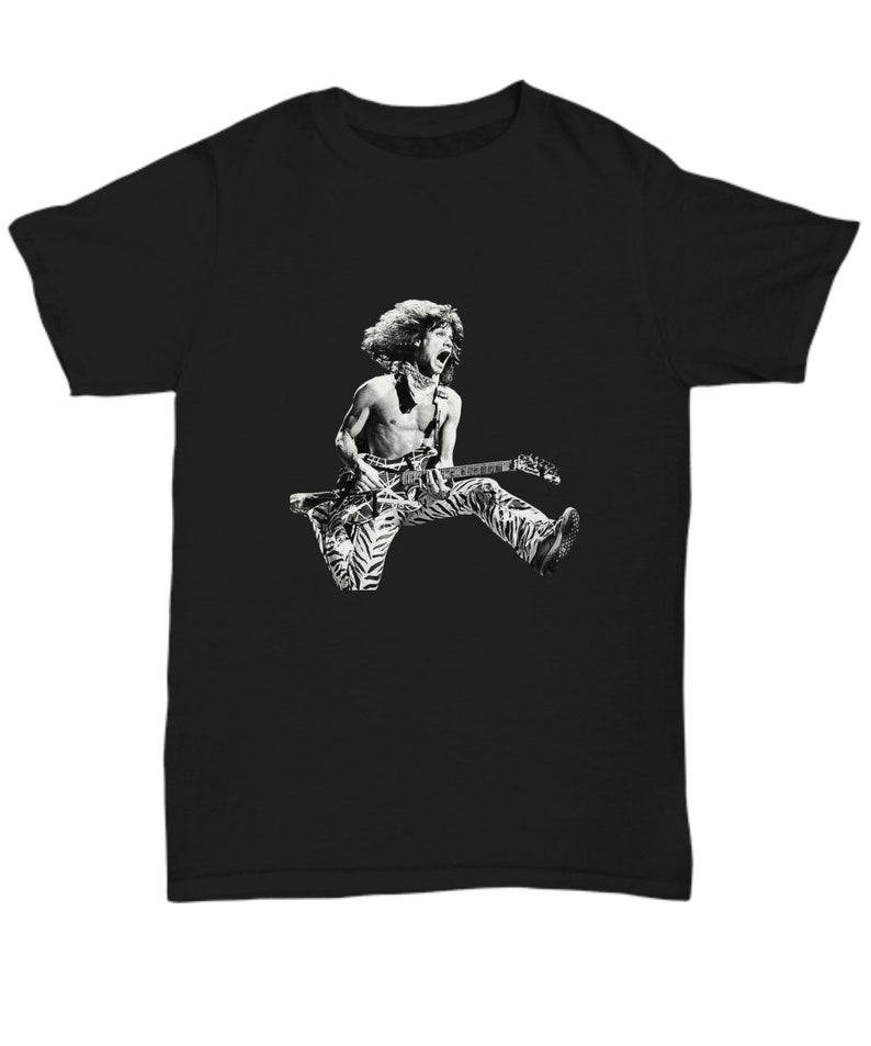 Eddie Van Halen Tshirt. Tribute Eddie Van Halen Shirt. 100% | Etsy