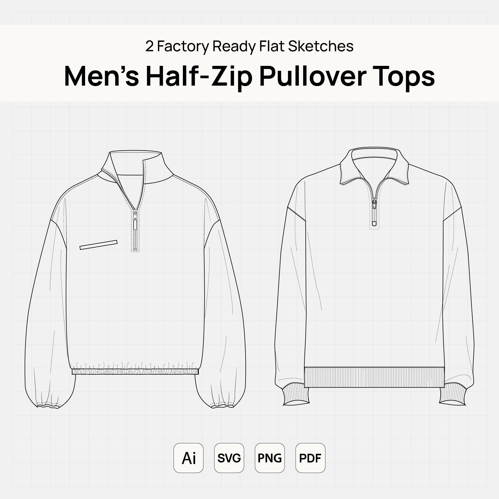 トップス GRAPH/CHECK ZIP PULL/OVER SHIRT 販売割20% GRAPH/CHECK ZIP PULL/OVER SHIRT-LOOSE