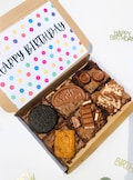Gourmet Brownie Gift Box | Birthday Letterbox Treats | Fabulous Brownies by Post | Mixed Chocolate Brownies | Personalised Gift For Her/Him