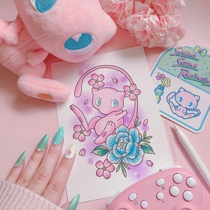 ミュウ mew art print