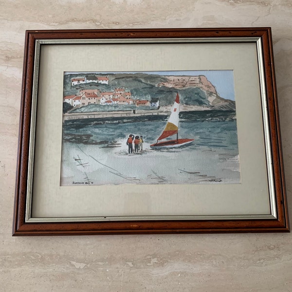 Beach Scene Painting Etsy UK