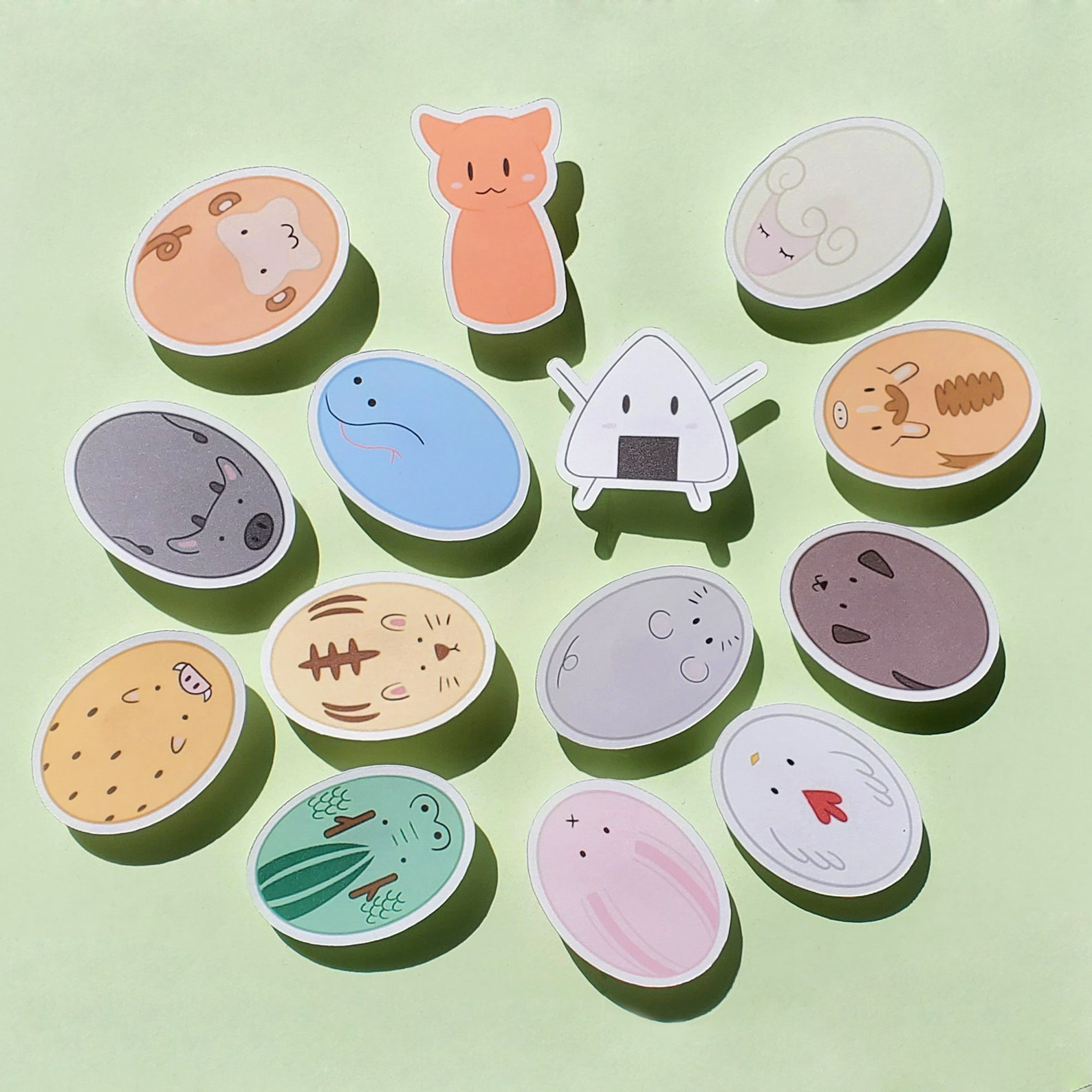 Fruits Basket Zodiac Stone Sticker Pack Etsy