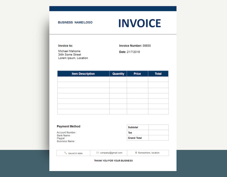 Word 2003 invoice template etpipad Word 2003 invoice template etpipad
