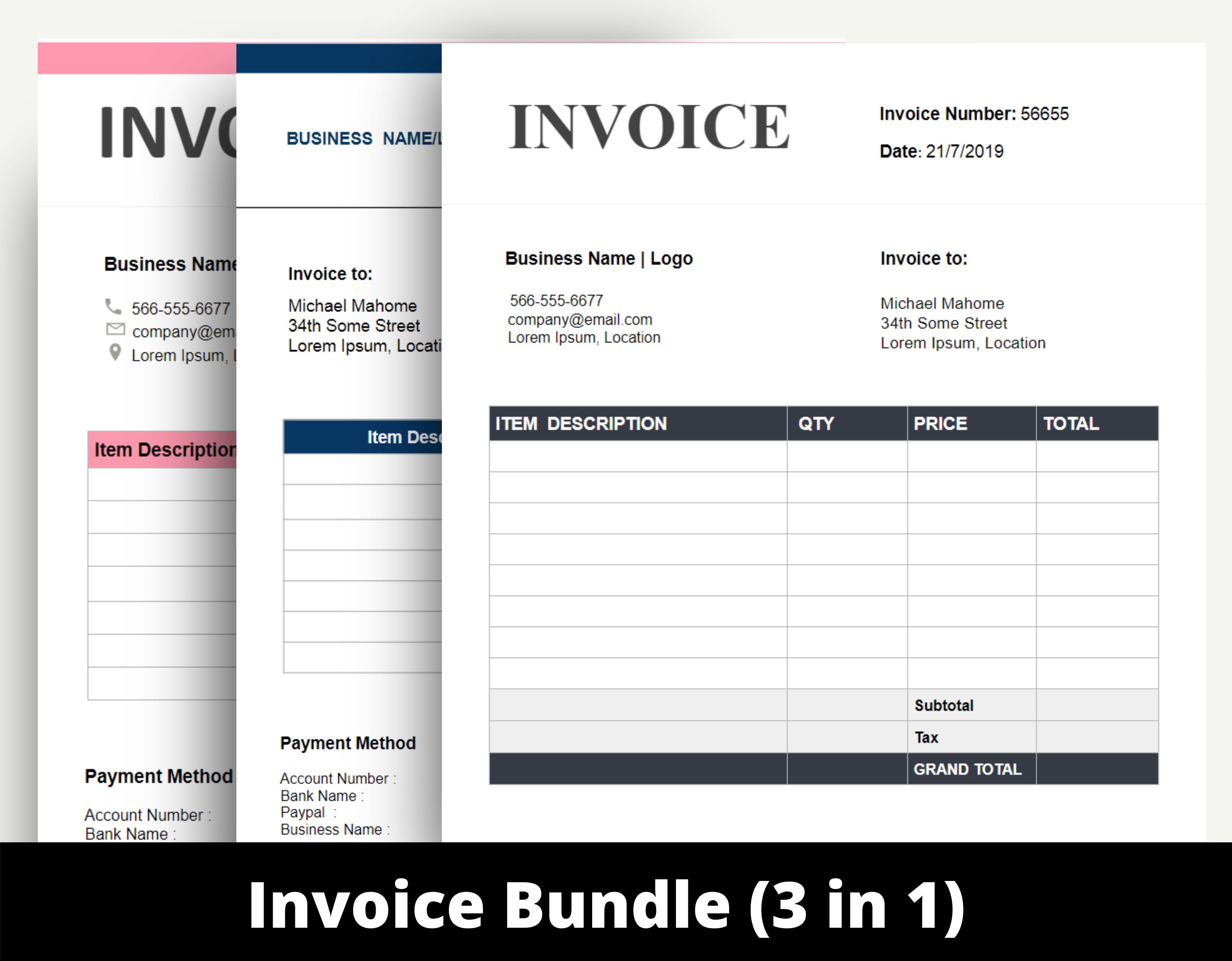 invoice template i can edit on a mac or a pc invoice template i can edit on a mac or a pc
