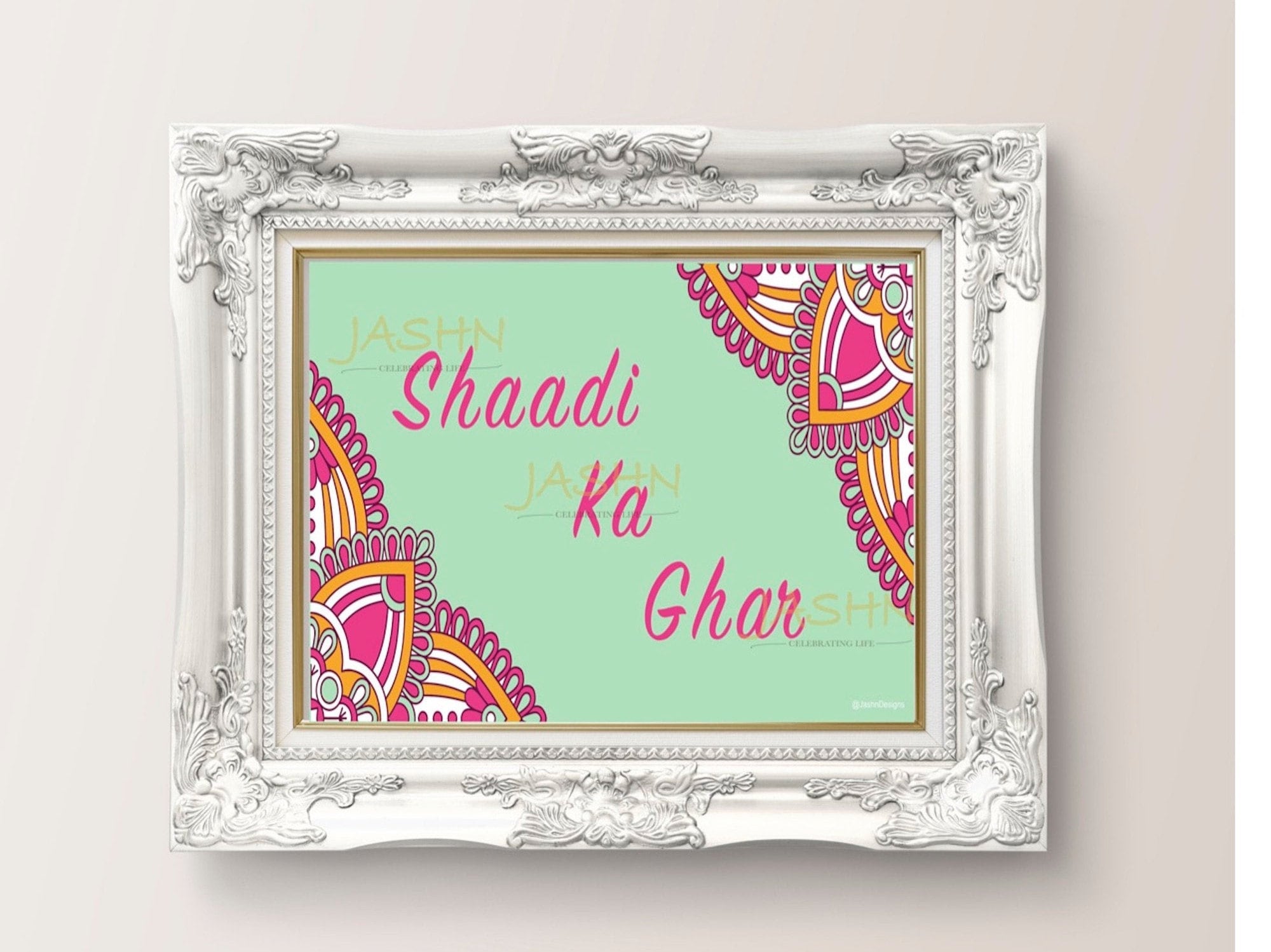 Editable Indian Pakistani Wedding Welcome shaadi Ka - Etsy