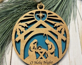 Christmas Nativity Ornament