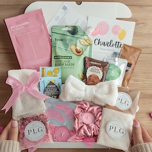 SELF CARE BOX, verzorgingspakket voor haar, spa geschenkdoos, 21e verjaardagscadeau voor haar, verjaardagscadeau voor haar, zelfzorgkit, verjaardagspakket