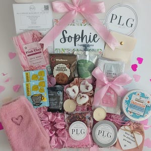 Caja de regalo para el autocuidado, regalo para su 21 cumpleaños, caja de regalo de spa, paquete de cuidado para ella, regalo de spa para una amiga, abrazo en una caja, set de regalo para mimarse