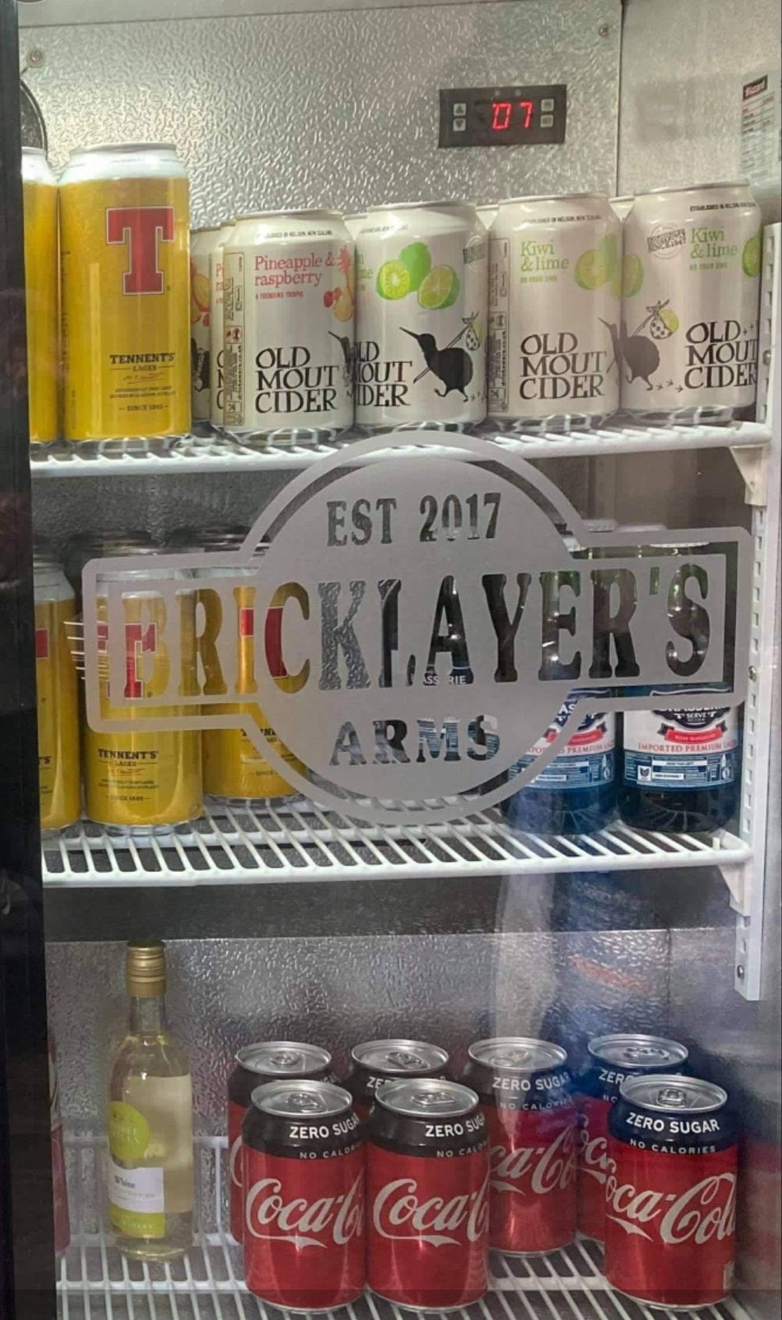 Beer Fridge Decals Etsy