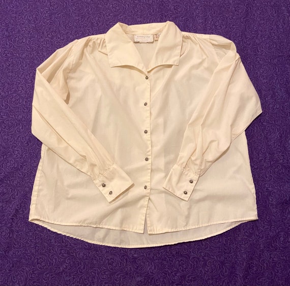 Classic Cream Button Sweater Top main image 1