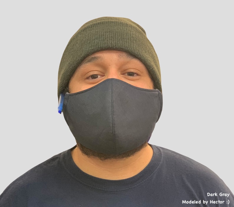 Adult Extra Large Face Mask FourLayered Face Mask Formal Etsy