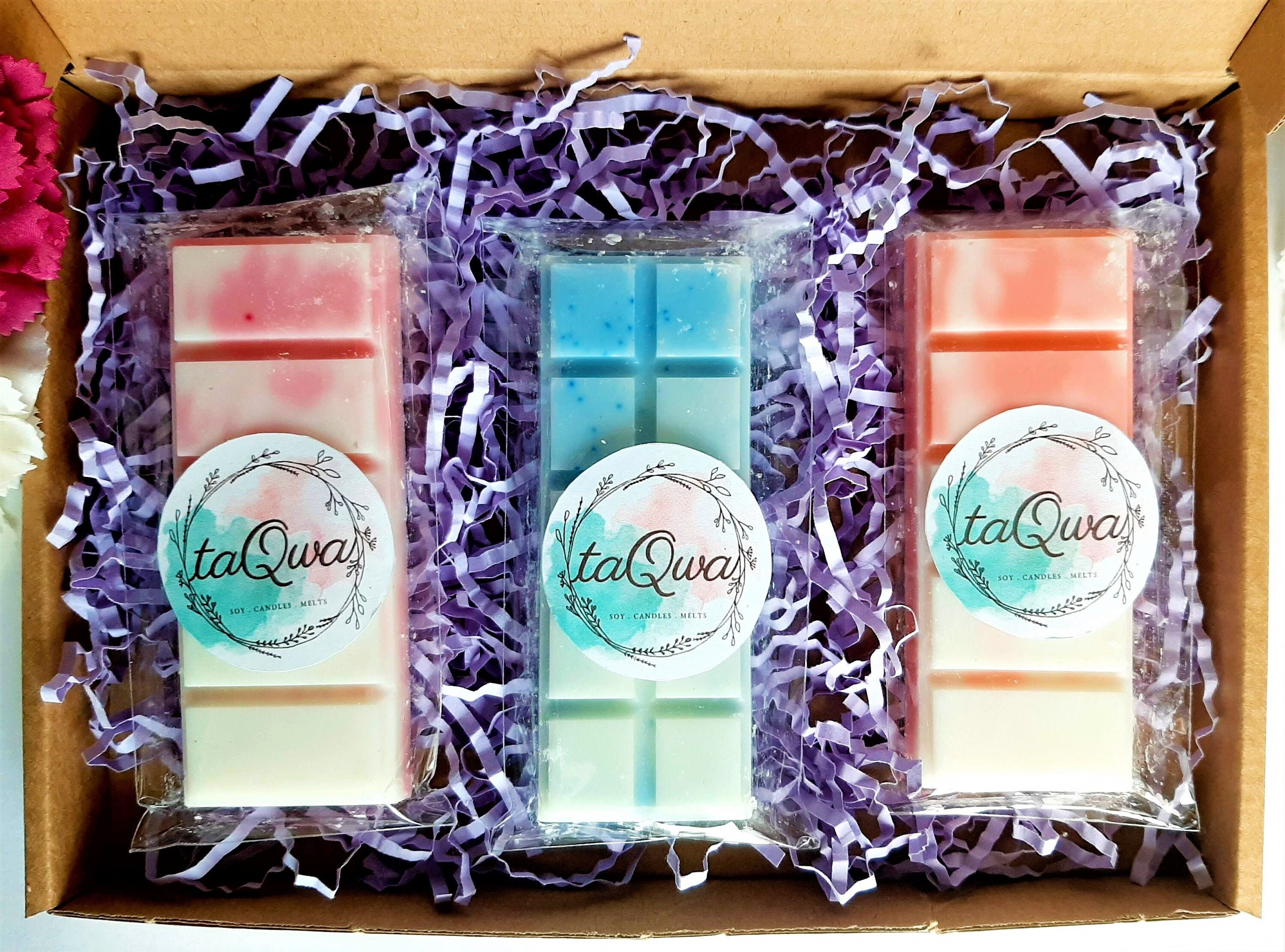 Wax Snap Bar Bundle Box 3 Snap Bars Soy Wax Melts 3 Etsy