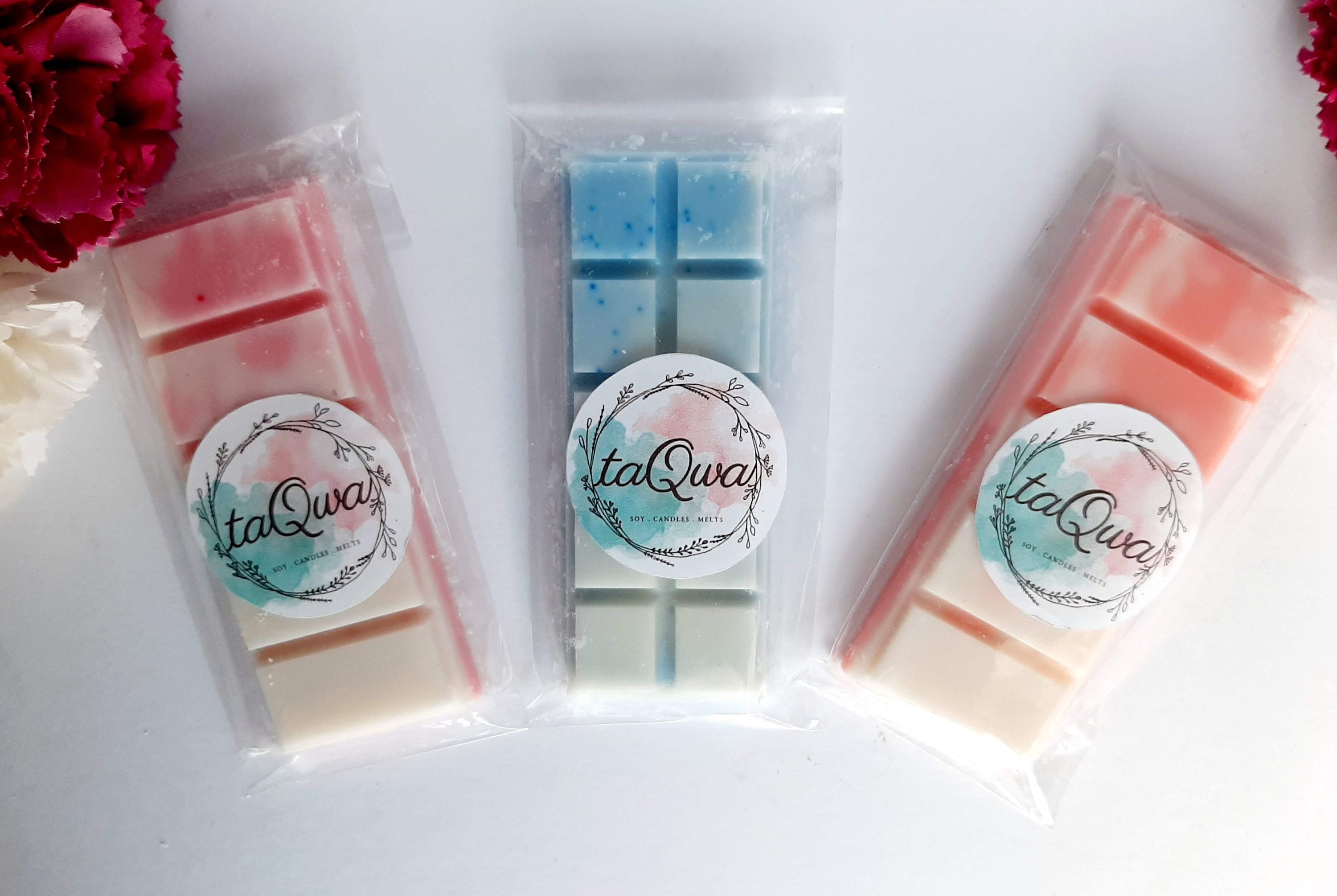 Wax Snap Bar Bundle Box 3 Snap Bars Soy Wax Melts 3 Etsy