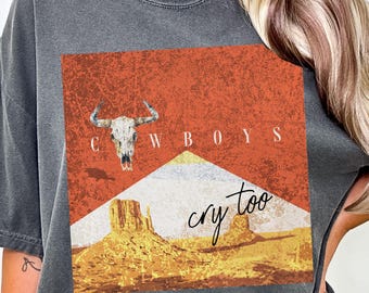 Kelsea Ballerini Shirt | Cowboys Cry Too Kelsea Concert Tee | Monument National Park | Ballerini Fan Merch | Gift for Her