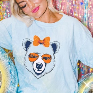 Pink Chicago Bears Etsy Canada