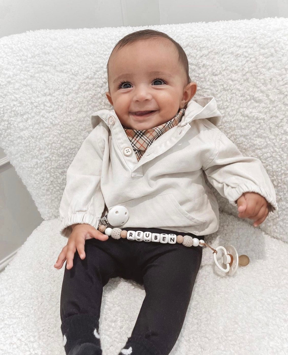 Personalised Dummy Clip Silicone Dummy Clip Dummy Clip Baby Etsy UK