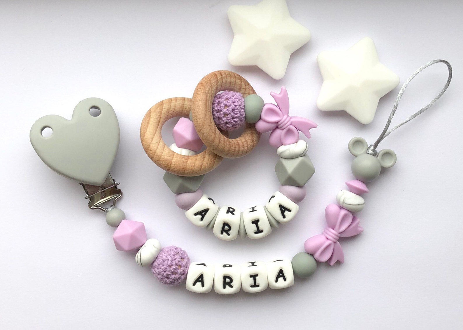 Personalised Dummy Clip Silicone Dummy Clip Dummy Clip Baby Etsy