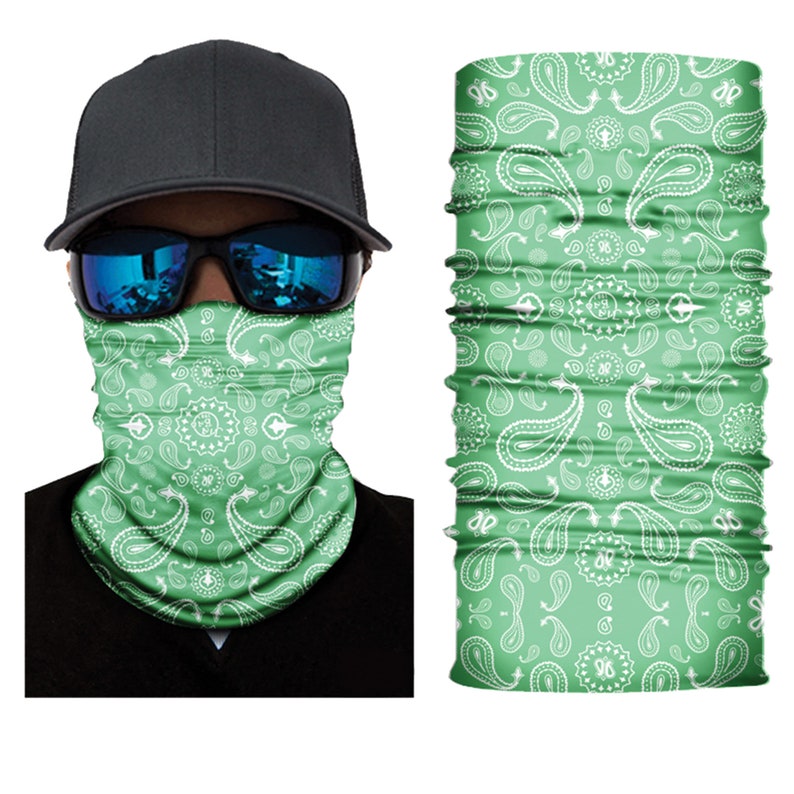 Cycling Bandana Hiking Neck Gaiter Snood Face Cover Breathable Etsy