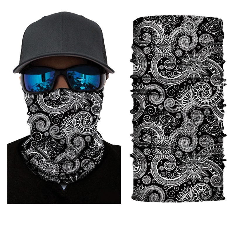 Cycling Bandana Hiking Neck Gaiter Snood Face Cover Breathable Etsy