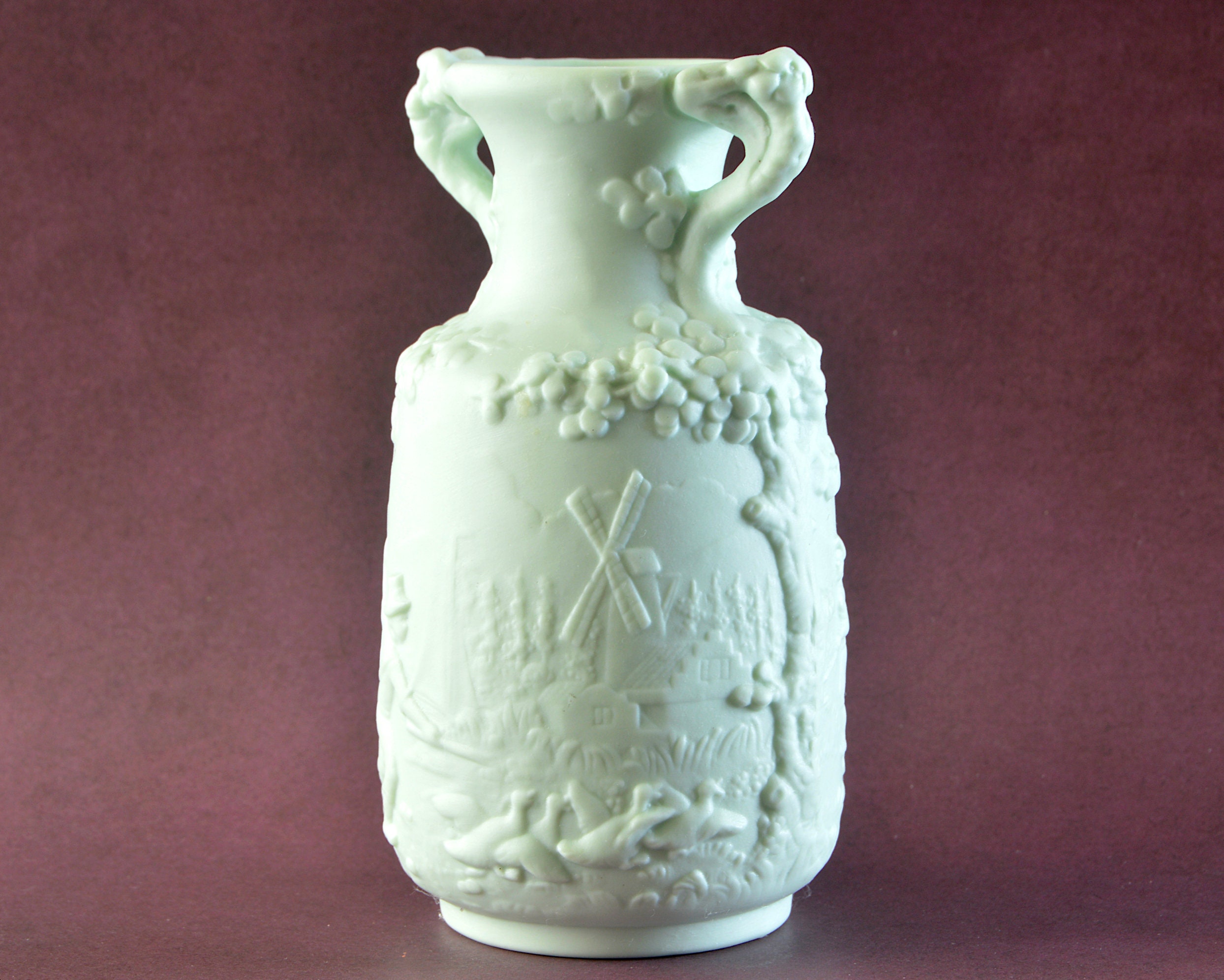 Vintage LLADRO VASE Retired 1988 Porcelain Figurine 5262.3 Etsy