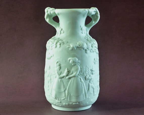 Vintage LLADRO VASE Retired 1988 Porcelain Figurine #5262.3 Home