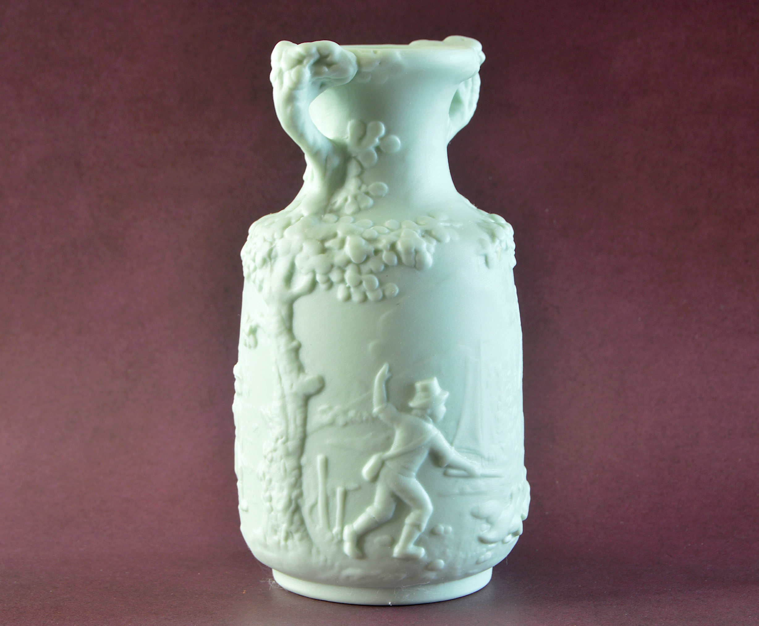 Vintage LLADRO VASE Retired 1988 Porcelain Figurine 5262.3 Home Decor