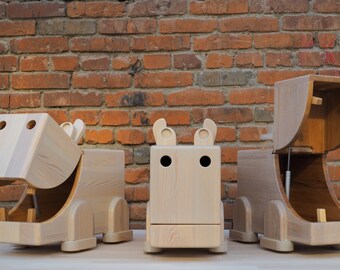 hippo toy box
