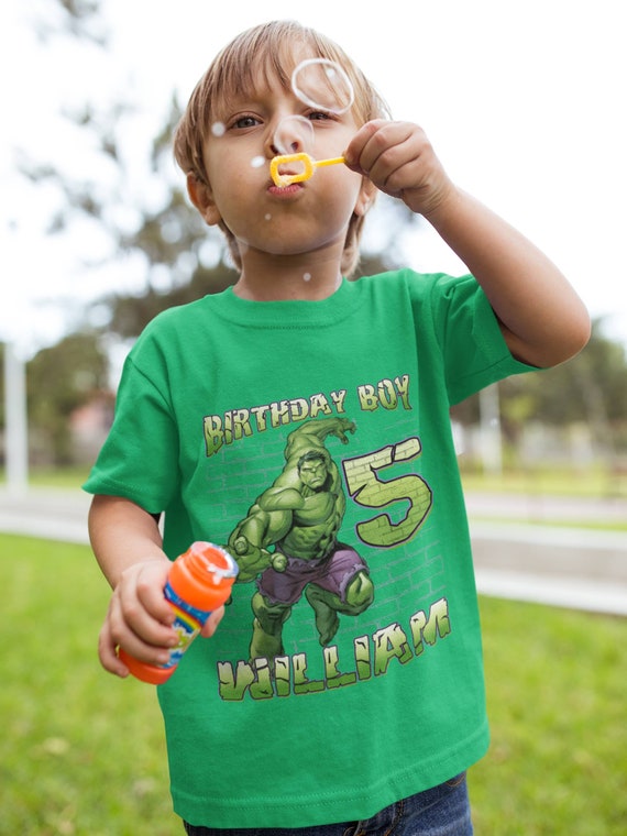 The Hulk Shirt Personalized Hulk 