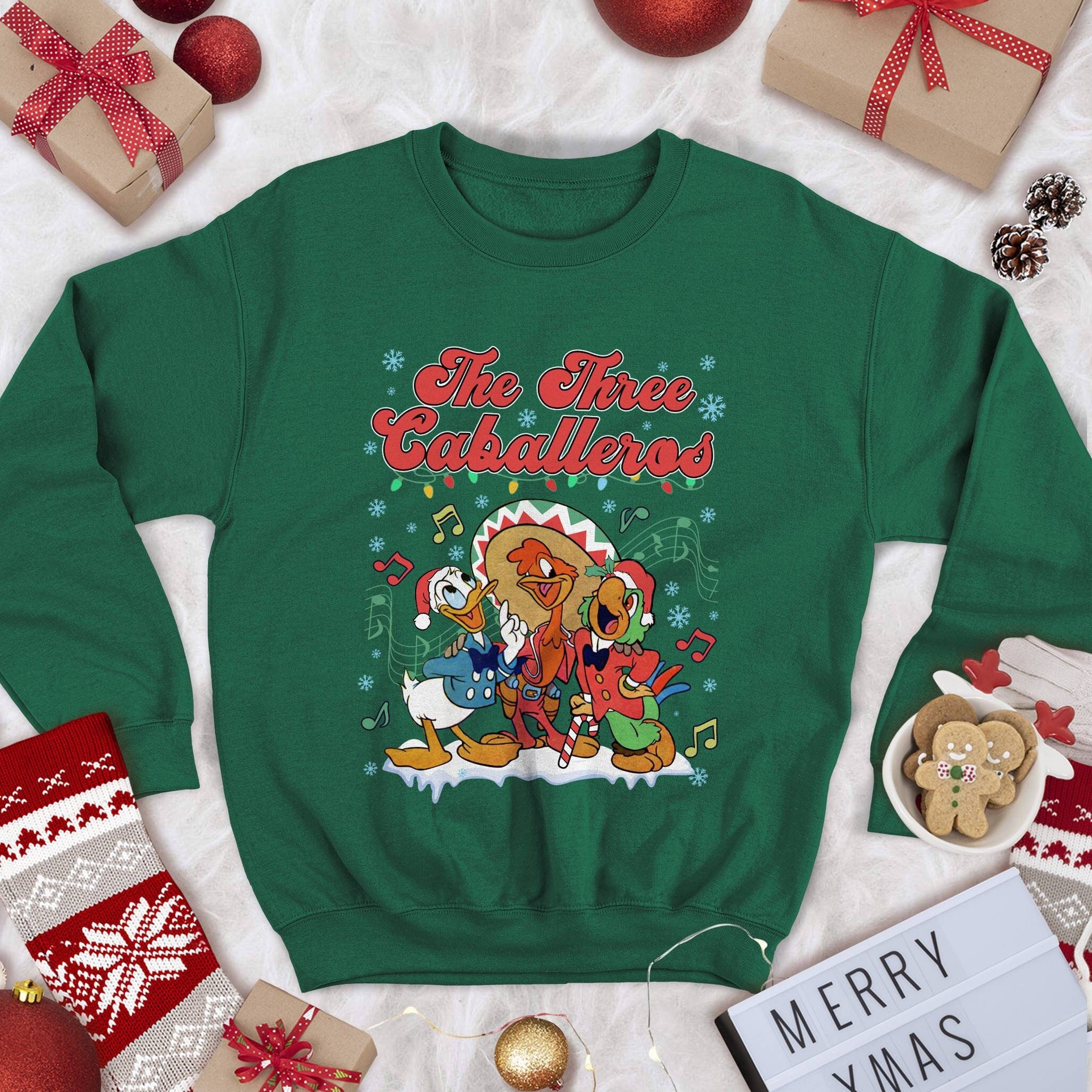 Discover Disney The Three Caballeros Sweatshirt,Three Caballeros Christmas