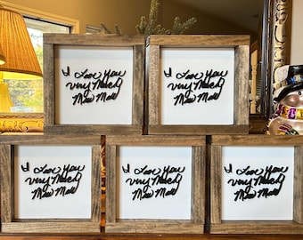 Custom Handwritten 3D Signs, 3D Handwriting Signs, Handwriting Sign, Custom Handwriting Gifts, Personalized Handwritten Gifts