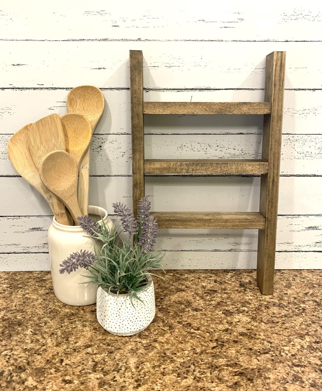 Tea Towel Ladder, Kitchen Towel Holder, Farmhouse Tea Towel Ladder
