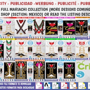 Mariachi Svg V10 - Mariachi Vector - Mariachi Editable - Cut file - Sublimation - Screen Printing - Fiestas patrias Viva México image 7