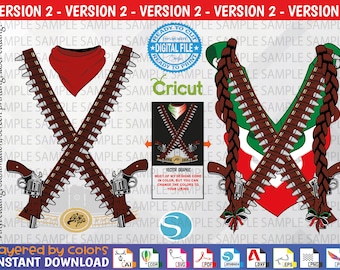 Mariachi SVG V2 - Mariachi Vector - Editable Mariachi - Cut File - Sublimation - Screen Printing - Fiestas patrias Viva México