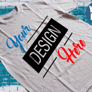 Realistic Shirt 1  Mockup - You can change the shirt color - hide the logo - change background - PSD (Photoshop) By Download link (122MB)
