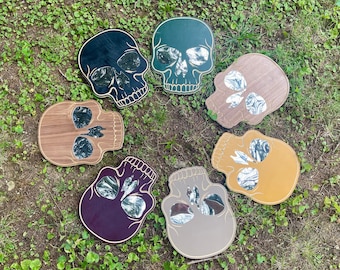 Skull Mirror - Assorted Colors