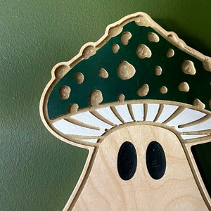 Mushroom Spirit Forest Green image 2